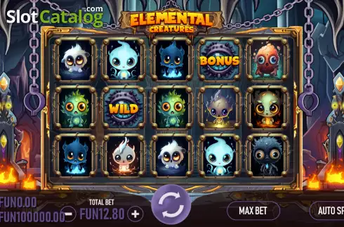Οθόνη2. Elemental Creatures Κουλοχέρης