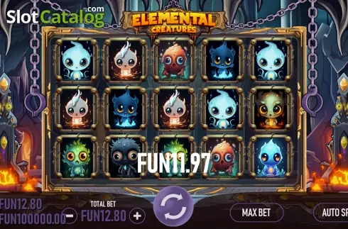 Οθόνη3. Elemental Creatures Κουλοχέρης