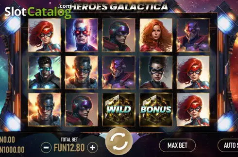 Οθόνη2. Heroes Galactica Κουλοχέρης