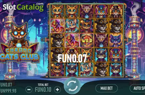 Οθόνη3. Chrono Cats Club Κουλοχέρης