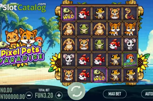 Οθόνη2. Pixel Pets Paradise Κουλοχέρης 