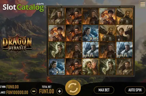 Οθόνη2. Dragon Dynasty (Urgent Games) Κουλοχέρης 
