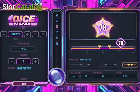 Οθόνη3. Dice Mania Κουλοχέρης