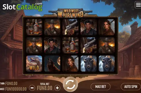Οθόνη2. Wild West Whirlwind Κουλοχέρης