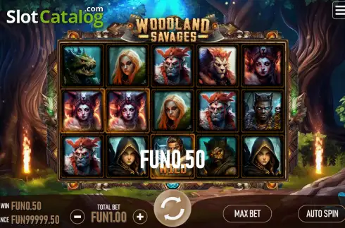 Οθόνη3. Woodland Savages Κουλοχέρης 