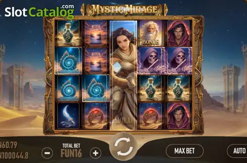 Οθόνη3. Mystic Mirage Κουλοχέρης
