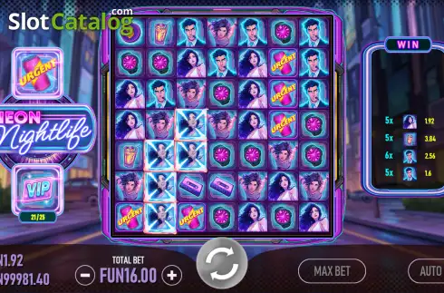 Οθόνη3. Neon Nightlife Κουλοχέρης