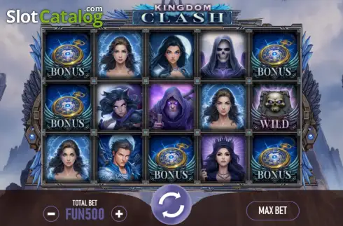 Οθόνη2. Kingdom Clash Κουλοχέρης 