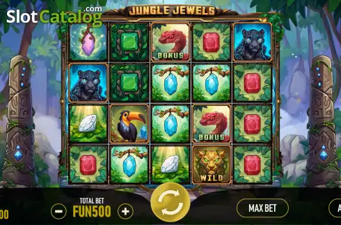 Οθόνη2. Jungle Jewels Κουλοχέρης