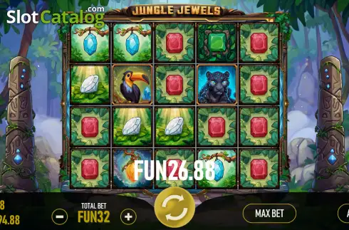 Οθόνη3. Jungle Jewels Κουλοχέρης