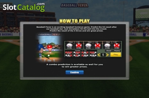Οθόνη3. Baseball Fever (Vela Gaming) Κουλοχέρης