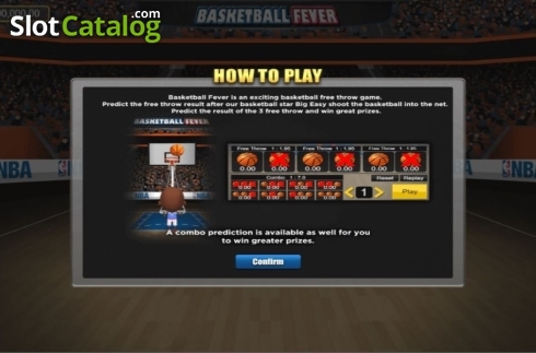 Οθόνη3. Basketball Fever Κουλοχέρης