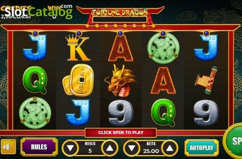 Οθόνη2. Fortune Dragon (Vela Gaming) Κουλοχέρης 