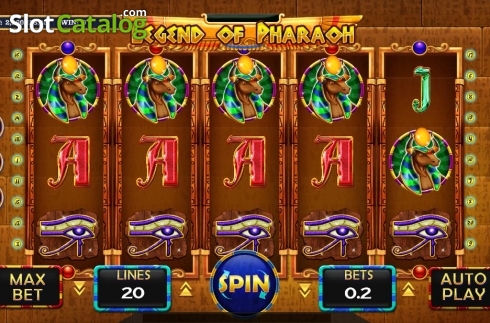 Οθόνη2. Legend of Pharaoh Κουλοχέρης