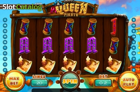 Οθόνη2. Queen Pirate (Vela Gaming) Κουλοχέρης