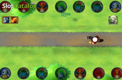 Οθόνη3. Pokemon Run Κουλοχέρης 