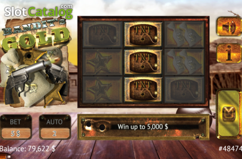 Οθόνη3. Bandit’s Gold Κουλοχέρης