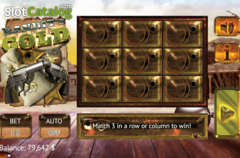 Οθόνη2. Bandit’s Gold Κουλοχέρης