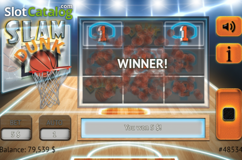 Οθόνη4. Slam Dunk Κουλοχέρης
