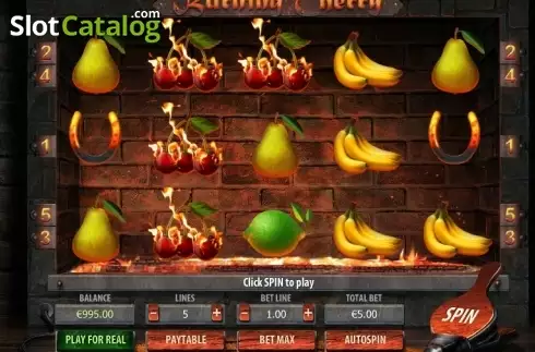 Οθόνη2. Burning Cherry Κουλοχέρης 
