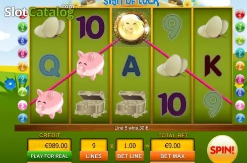 Οθόνη3. Sign of Luck Κουλοχέρης