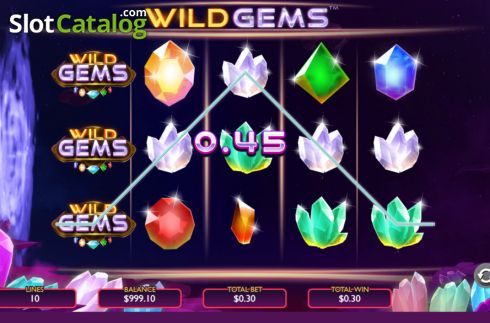 Οθόνη4. Wild Gems Κουλοχέρης 
