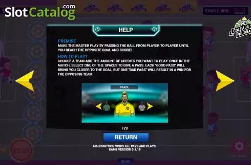 Οθόνη7. Millionaire Strike Κουλοχέρης