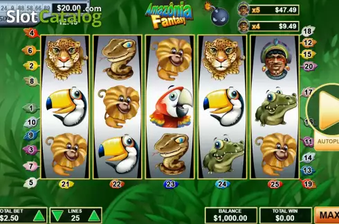 Οθόνη2. Amazonia Fantasy Κουλοχέρης