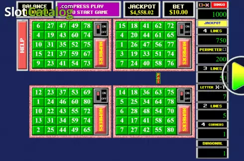 Οθόνη2. Champion Bingo 2 Κουλοχέρης 