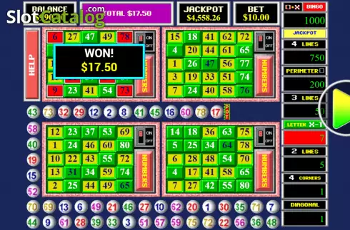 Οθόνη4. Champion Bingo 2 Κουλοχέρης 