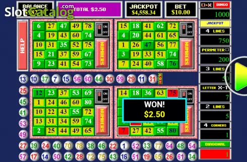 Οθόνη5. Champion Bingo 2 Κουλοχέρης 