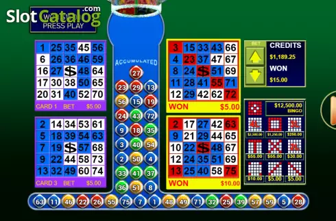 Οθόνη5. Bingo 3 Κουλοχέρης