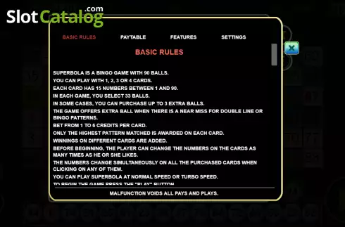 Οθόνη6. Super Bola Κουλοχέρης