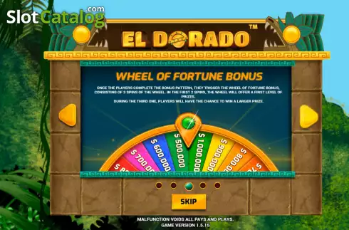 Οθόνη7. El Dorado (Vibra Gaming) Κουλοχέρης