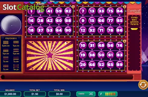 Οθόνη2. Carnival (Vibra Gaming) Κουλοχέρης
