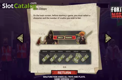 Οθόνη7. Mortal Fortune Κουλοχέρης