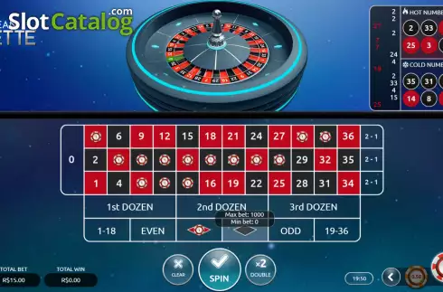 Οθόνη3. European Roulette (Vibra Gaming) Κουλοχέρης