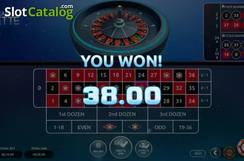 Οθόνη6. European Roulette (Vibra Gaming) Κουλοχέρης