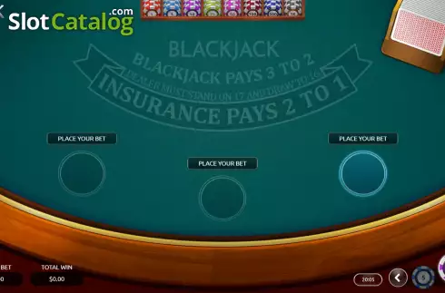 Οθόνη2. Blackjack (Vibra Gaming) Κουλοχέρης