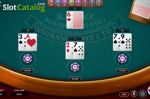 Οθόνη3. Blackjack (Vibra Gaming) Κουλοχέρης