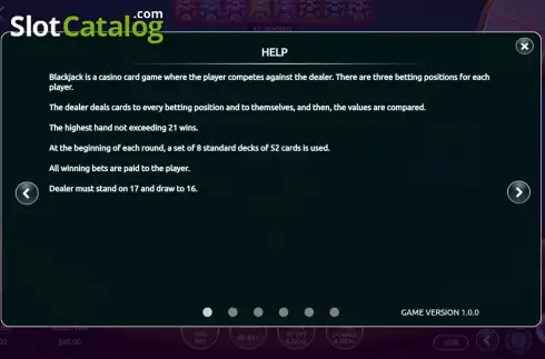 Οθόνη6. Blackjack (Vibra Gaming) Κουλοχέρης