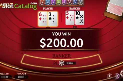 Οθόνη3. Baccarat (Vibra Gaming) Κουλοχέρης
