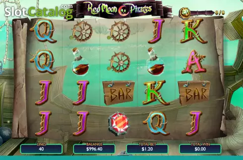 Οθόνη3. Red Moon Pirates Κουλοχέρης