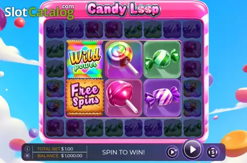 Οθόνη2. Candy Loop Κουλοχέρης 