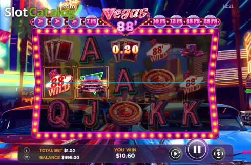 Οθόνη3. Vegas 88 Κουλοχέρης