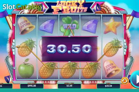 Οθόνη3. Lucky Fruits (Vibra Gaming) Κουλοχέρης