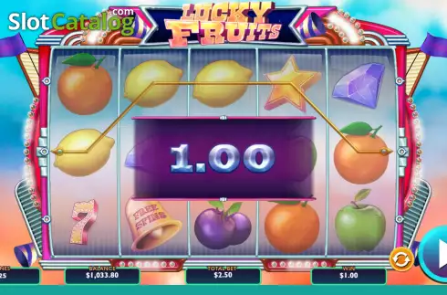 Οθόνη4. Lucky Fruits (Vibra Gaming) Κουλοχέρης