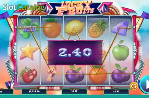 Οθόνη5. Lucky Fruits (Vibra Gaming) Κουλοχέρης