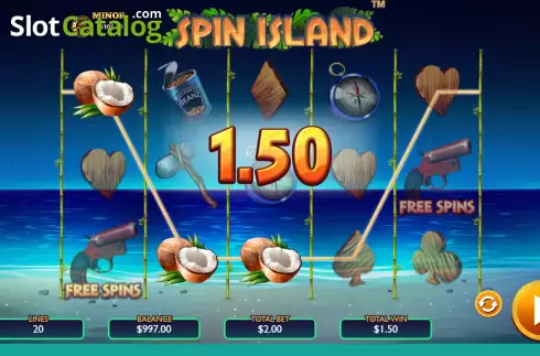 Οθόνη4. Spin Island Κουλοχέρης