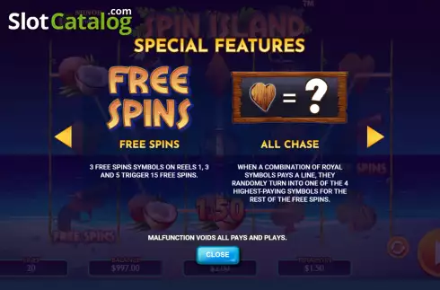 Οθόνη8. Spin Island Κουλοχέρης